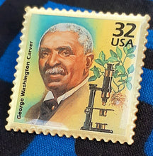 Load image into Gallery viewer, George Washington Carver Commemoration Stamp Pin Kargo Fresh
