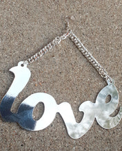Load image into Gallery viewer, Giant Love Nameplate Earrings Kargo Fresh

