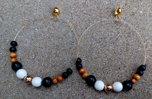 Load image into Gallery viewer, Giant boho clip on hoops 7 inch Kargo Fresh
