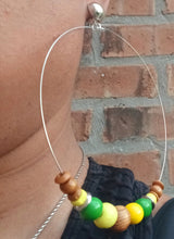 Load image into Gallery viewer, Giant boho clip on hoops 7 inch Kargo Fresh
