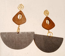 Load image into Gallery viewer, Giant handmade statement earrings Kargo Fresh
