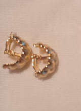 Load image into Gallery viewer, Gold Metal Huggie Hoop Clip On Earrings Kargo Fresh
