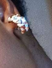 Load image into Gallery viewer, Gold Metal Huggie Hoop Clip On Earrings Kargo Fresh
