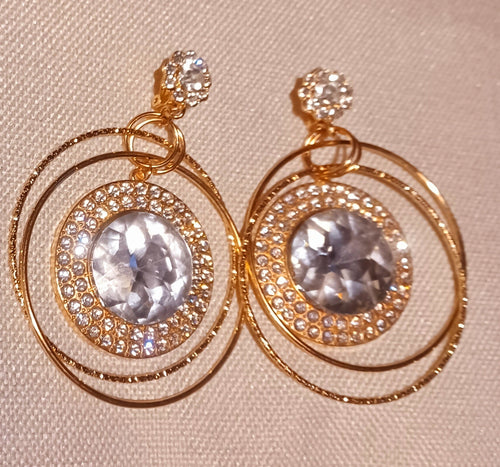 Gold Multi Hoop design Clip On Earrings Kargo Fresh