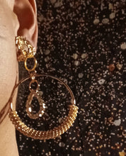 Load image into Gallery viewer, Gold multi hoop earrings clip on Kargo Fresh
