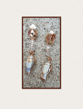 Load image into Gallery viewer, Gold plated Shell Clip On Earrings Kargo Fresh
