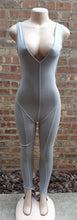 Load image into Gallery viewer, Grey Stretch Jumpsuit Small Kargo Fresh
