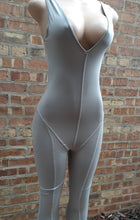 Load image into Gallery viewer, Grey Stretch Jumpsuit Small Kargo Fresh
