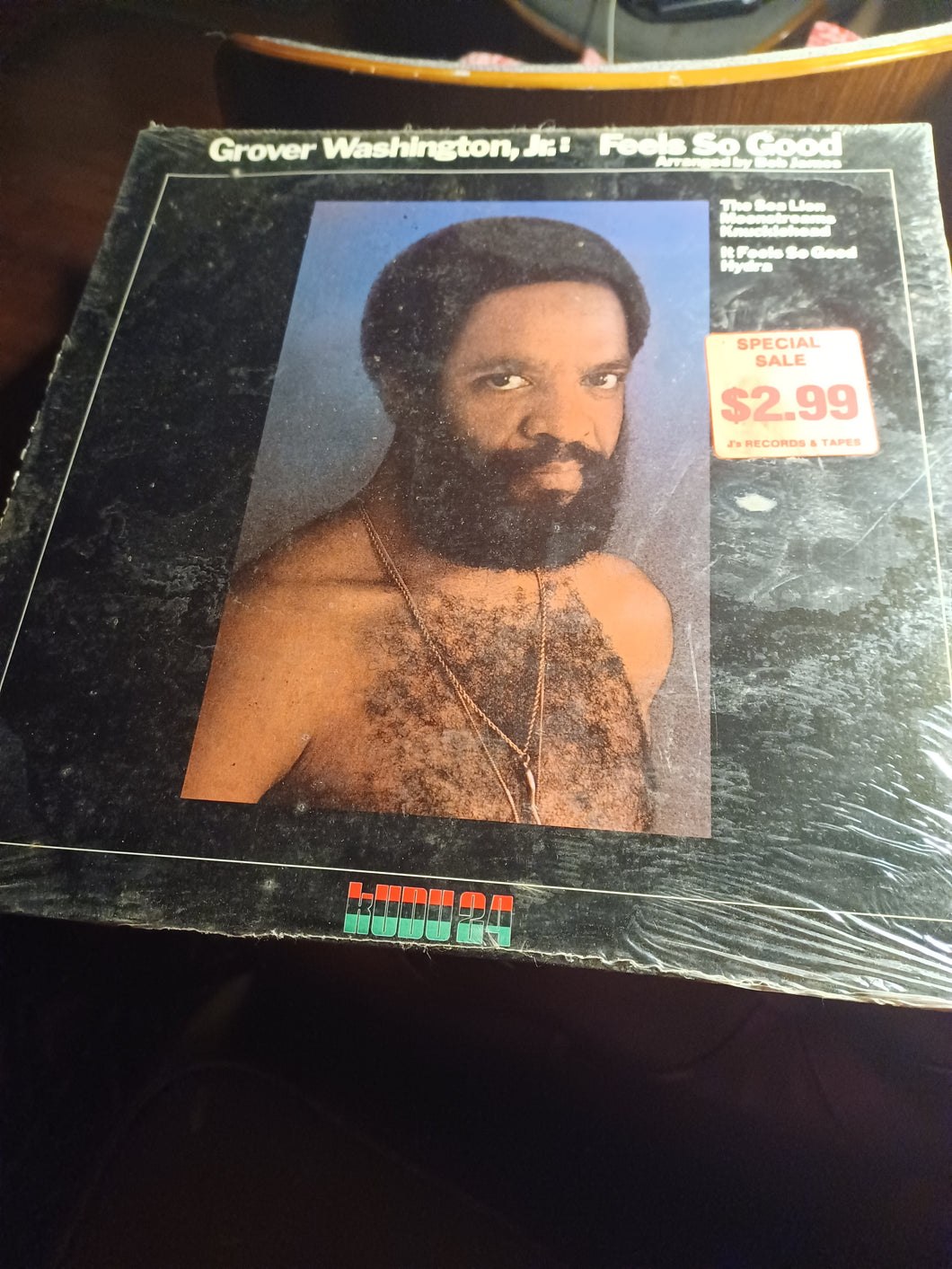 Grover Washington Jr Feels So Good lp sealed Kargo Fresh