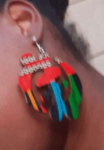 Gye Nyame Adinkra Earrings Kargo Fresh