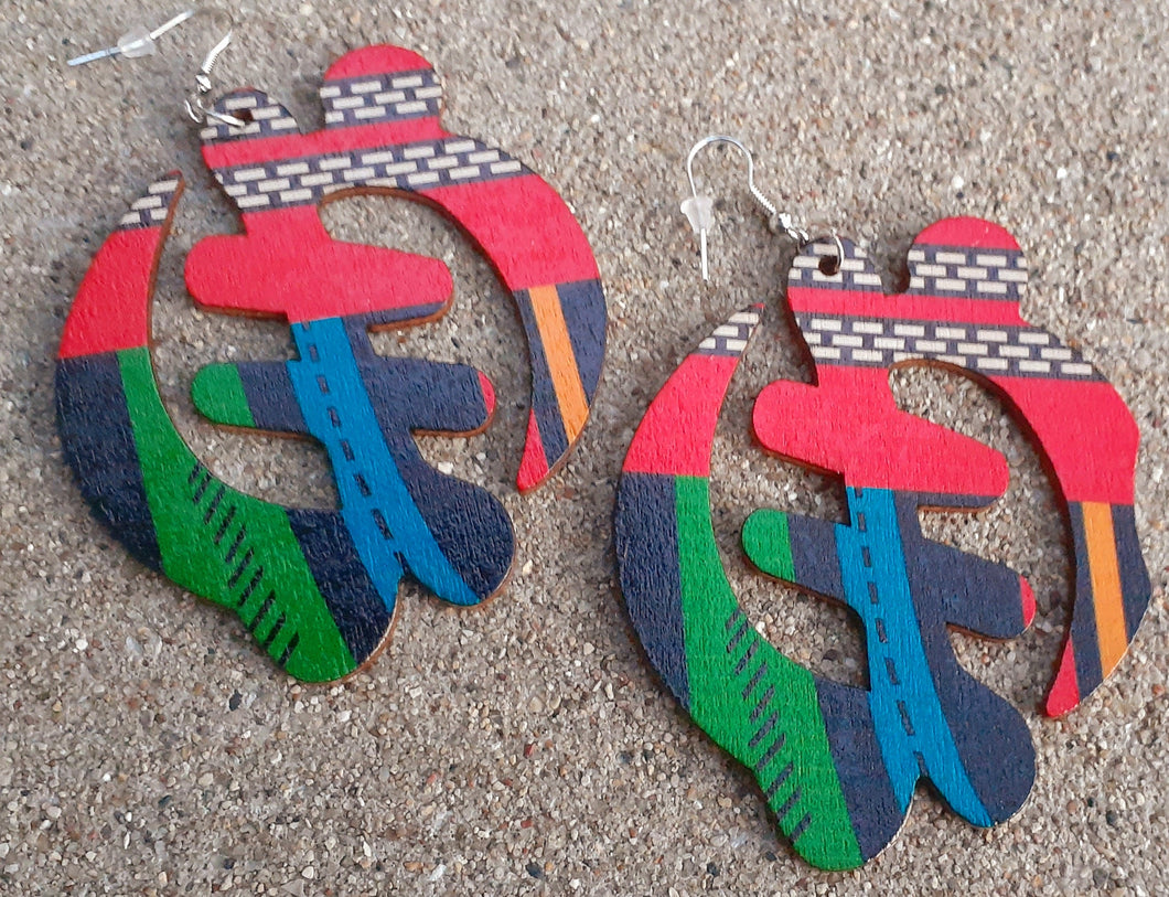 Gye Nyame Adinkra Earrings Kargo Fresh