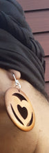 Load image into Gallery viewer, Hand carved Heart  Earrings Kargo Fresh

