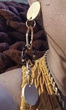 Load image into Gallery viewer, Handmade Acrylic and wood Chain Clip on Earrings Kargo Fresh
