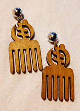 Load image into Gallery viewer, Handmade Adinkra Clip On Earrings Kargo Fresh
