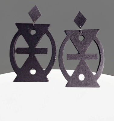 Handmade Adinkra symbol Earrings Kargo Fresh