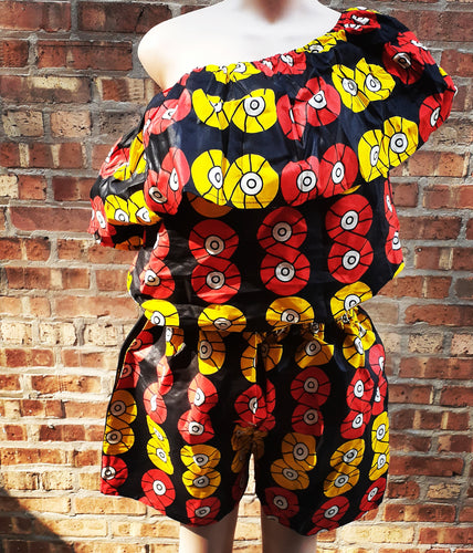 Handmade Ankara Wax Cloth African Shorts Set Kargo Fresh