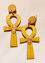 Load image into Gallery viewer, Handmade Ankh Clip On Earrings Kargo Fresh
