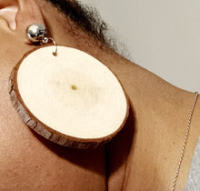 Load image into Gallery viewer, Handmade Birchwood branch Earrings Kargo Fresh
