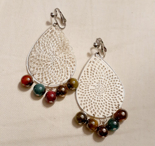 Handmade Boho Clip On Earrings Kargo Fresh