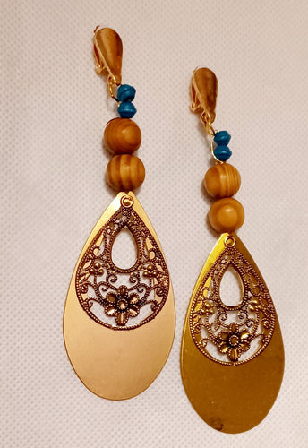 Handmade Boho Clip On Earrings Kargo Fresh