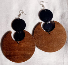 Load image into Gallery viewer, Handmade  Boho Dangle Wooden Earrings Kargo Fresh
