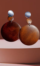 Load image into Gallery viewer, Handmade  Boho Dangle Wooden Earrings Kargo Fresh
