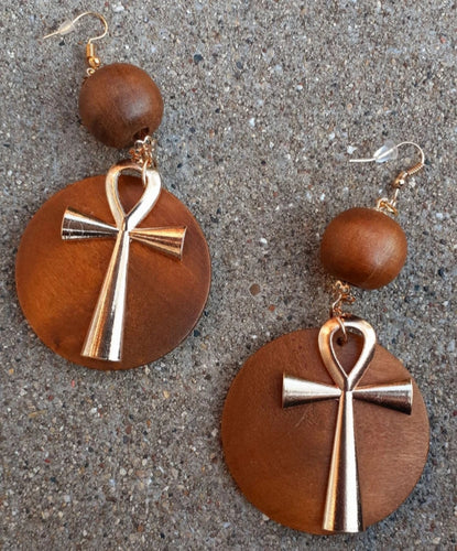 Handmade Chunky Ankh Earrings Kargo Fresh