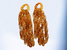 Load image into Gallery viewer, Handmade Chunky chain cluster earrings Kargo Fresh
