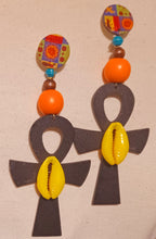 Load image into Gallery viewer, Handmade Classic Ankh Earrings Kargo Fresh
