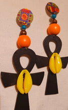 Load image into Gallery viewer, Handmade Classic Ankh Earrings Kargo Fresh
