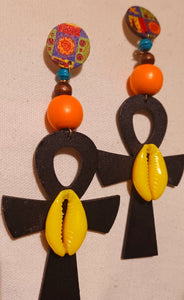 Handmade Classic Ankh Earrings Kargo Fresh