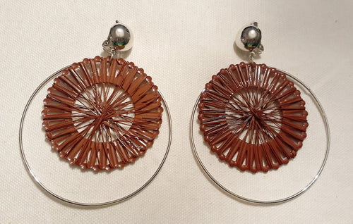 Handmade Clip on Hoop Earrings Kargo Fresh