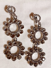Load image into Gallery viewer, Handmade Clip on  Rhinestone Hoop Earrings Kargo Fresh
