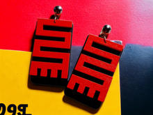 Load image into Gallery viewer, Handmade Clip on adinkra symbol earrings Kargo Fresh
