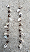 Load image into Gallery viewer, Handmade Cowrie Shell Dangle  Earrings Kargo Fresh
