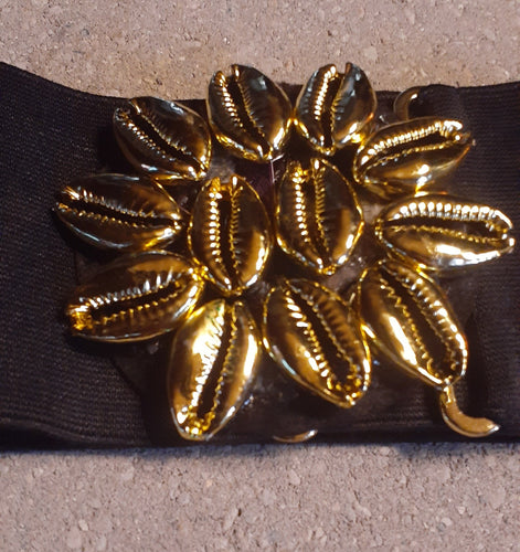 Handmade Cowrie Shell Elastic Belt M/L Kargo Fresh