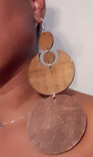 Load image into Gallery viewer, Handmade Extra Large Crescent Moon Earrings Kargo Fresh
