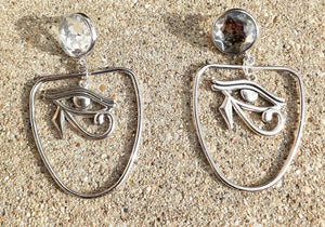 Handmade Eye of Horus Earrings Kargo Fresh