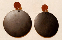 Load image into Gallery viewer, Handmade Geometric Wooden Earrings Kargo Fresh
