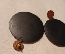 Load image into Gallery viewer, Handmade Geometric Wooden Earrings Kargo Fresh
