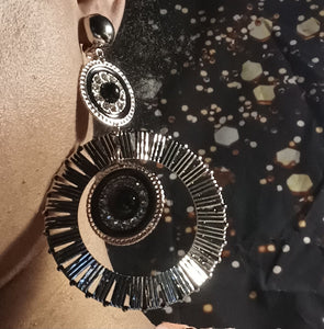 Handmade Glam Clip On  Multi Hoop Metal Earrings Kargo Fresh