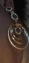 Load image into Gallery viewer, Handmade Gold metal Multi Hoop Clip On Earrings Kargo Fresh
