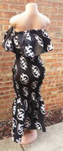 Load image into Gallery viewer, Handmade Gye Ruffle Elastic Dress Free Size Kargo Fresh
