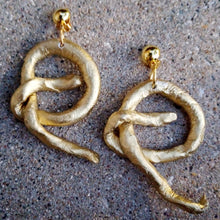 Load image into Gallery viewer, Handmade Italian Clay Clip on Earrings Kargo Fresh
