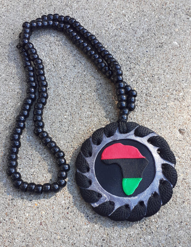 Handmade Mens  Pan African Medallion Necklace Kargo Fresh