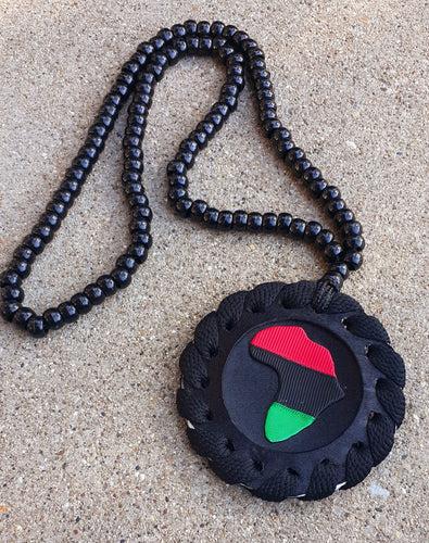 Handmade Mens  Pan African Medallion Necklace Kargo Fresh