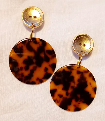 Handmade Minimalist Acrylic clip on Earrings Kargo Fresh