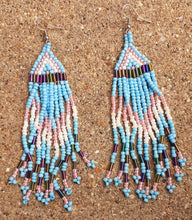 Load image into Gallery viewer, Handmade Native America Bead Tassel Earrings Kargo Fresh
