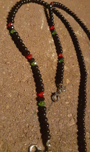 Handmade RBG Bead Face Mask Lanyard Kargo Fresh