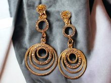 Load image into Gallery viewer, Handmade Rhinestone Clip On Earrings Kargo Fresh
